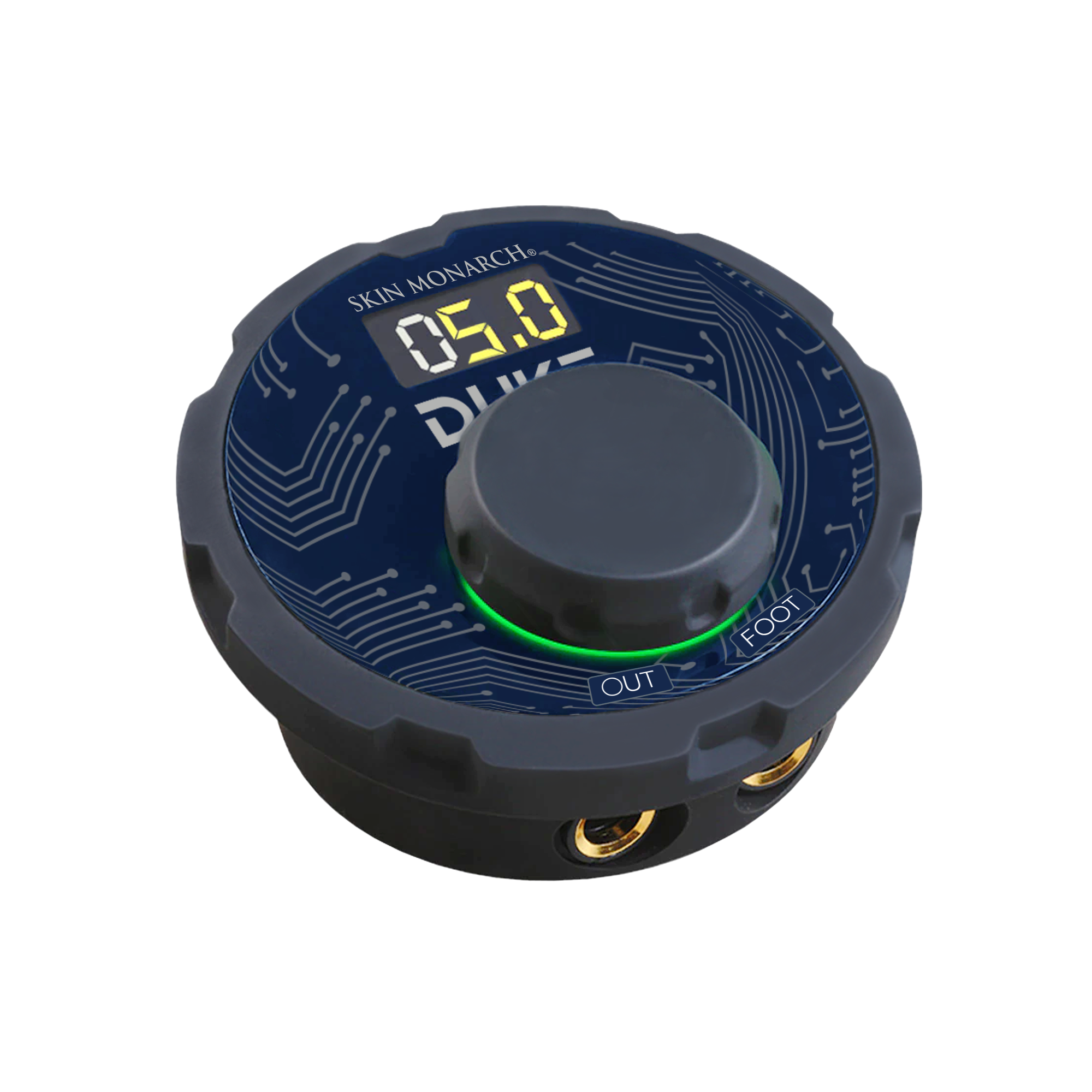 Skin Monarch DUKE Tattoo Power Supply Grey — 3V to 12V