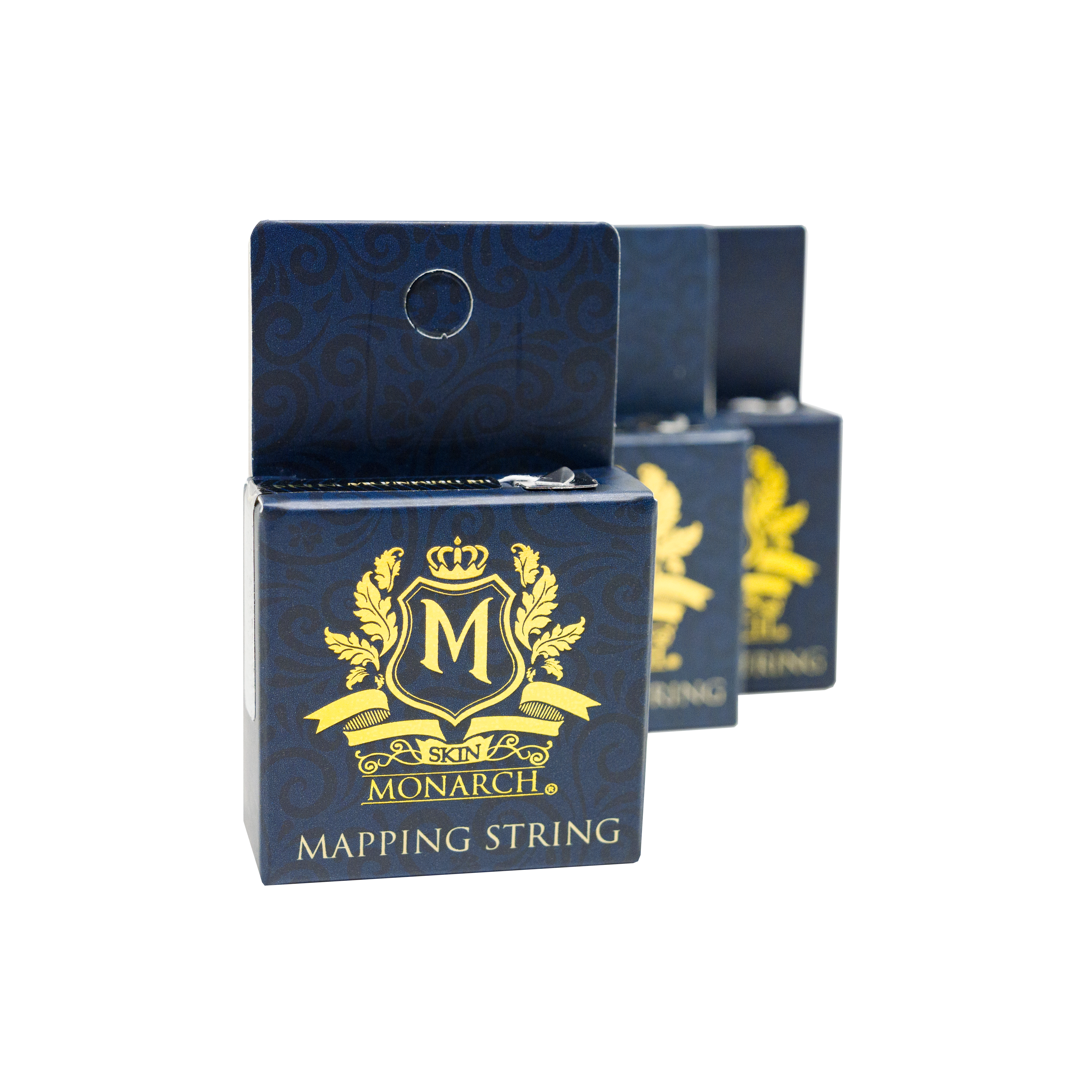 Skin Monarch Pre-Inked Brow Mapping String — box with cutter