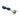 Skin Monarch RCA to 3.5mm Clip Cord 1.8m — black connection cable