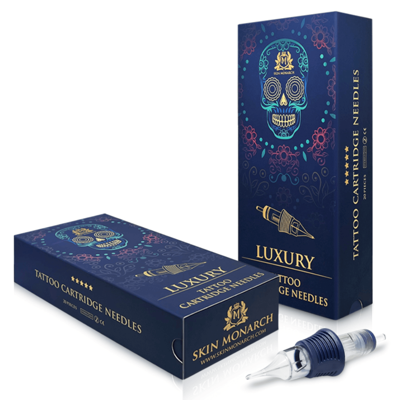 Skin Monarch Luxury Round Liner tattoo cartridge — single