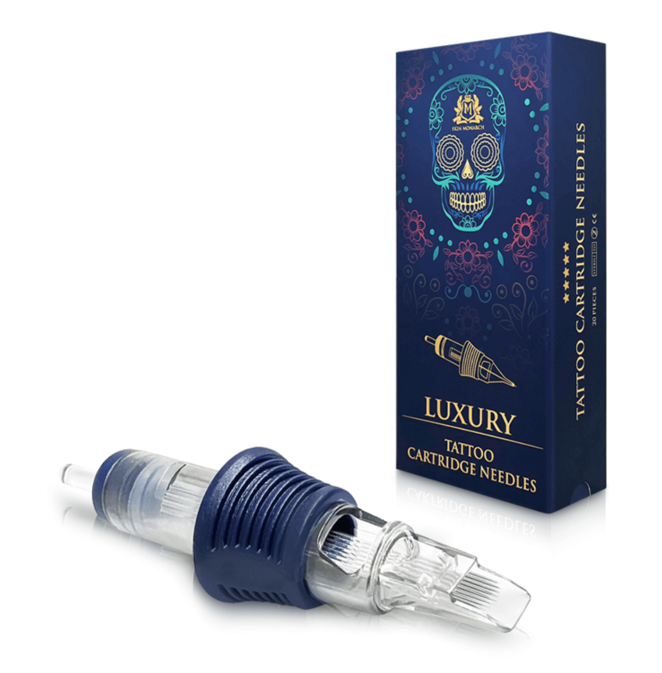 Skin Monarch Luxury Curved Magnum tattoo — detail