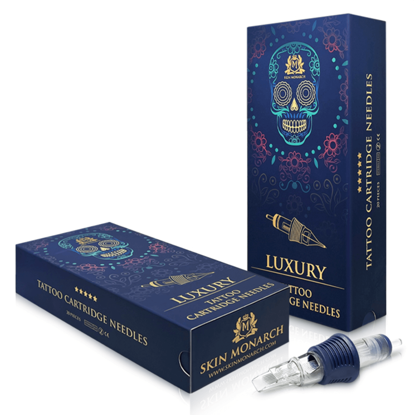 Skin Monarch Luxury Curved Magnum tattoo — packaging