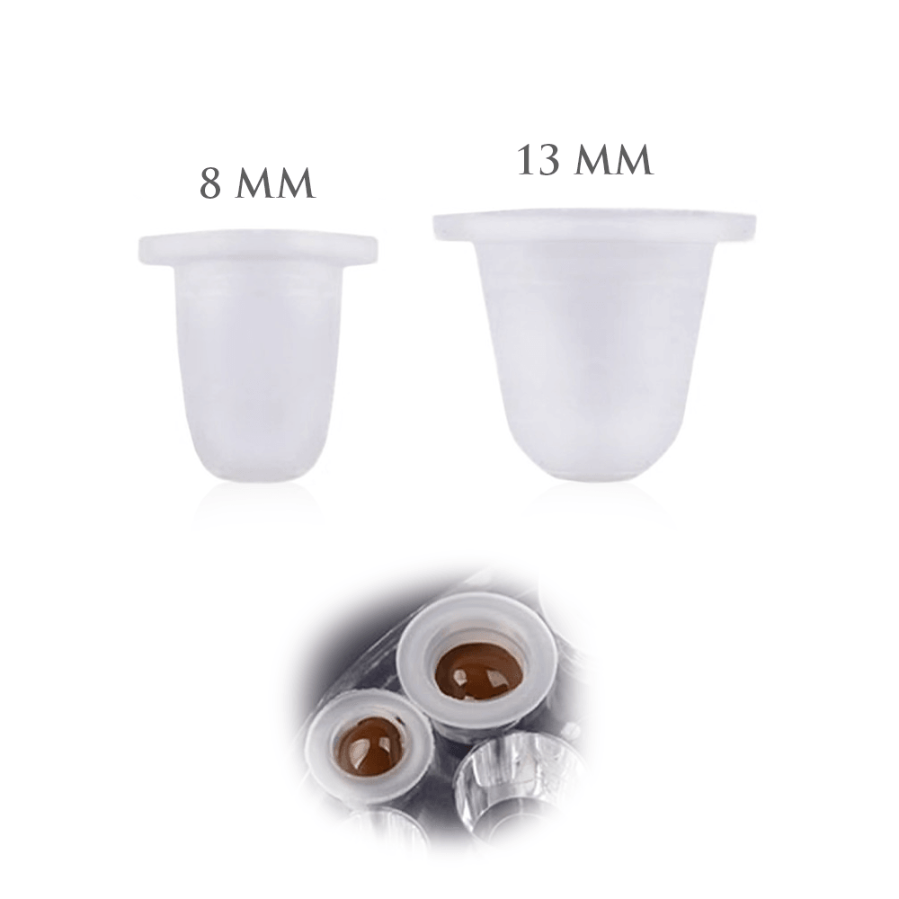 Skin Monarch Ink Silicone Cups 8mm — 100pcs