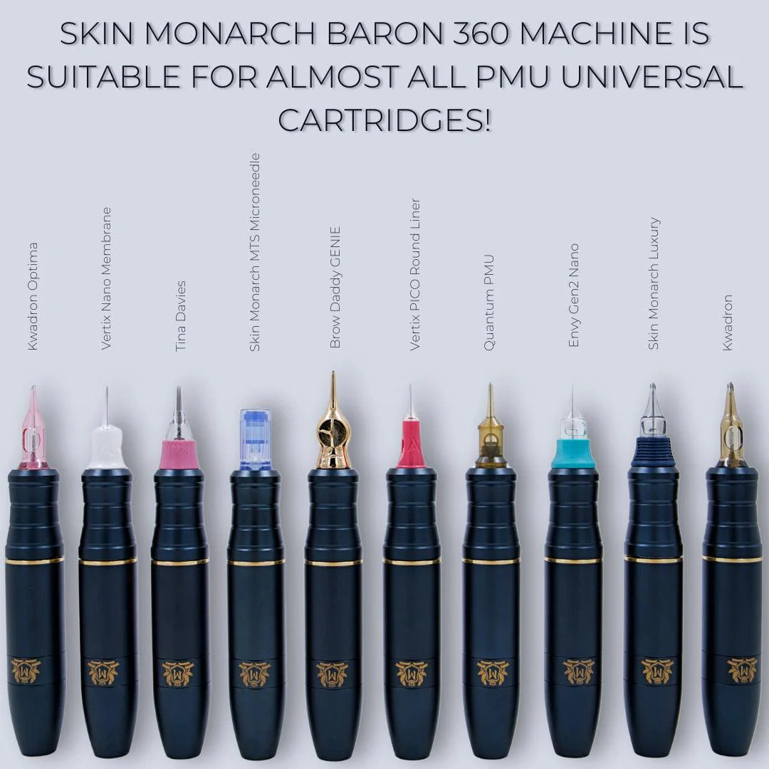 Skin Monarch Baron 360 Champagne Machine Pen — RCA cord connection