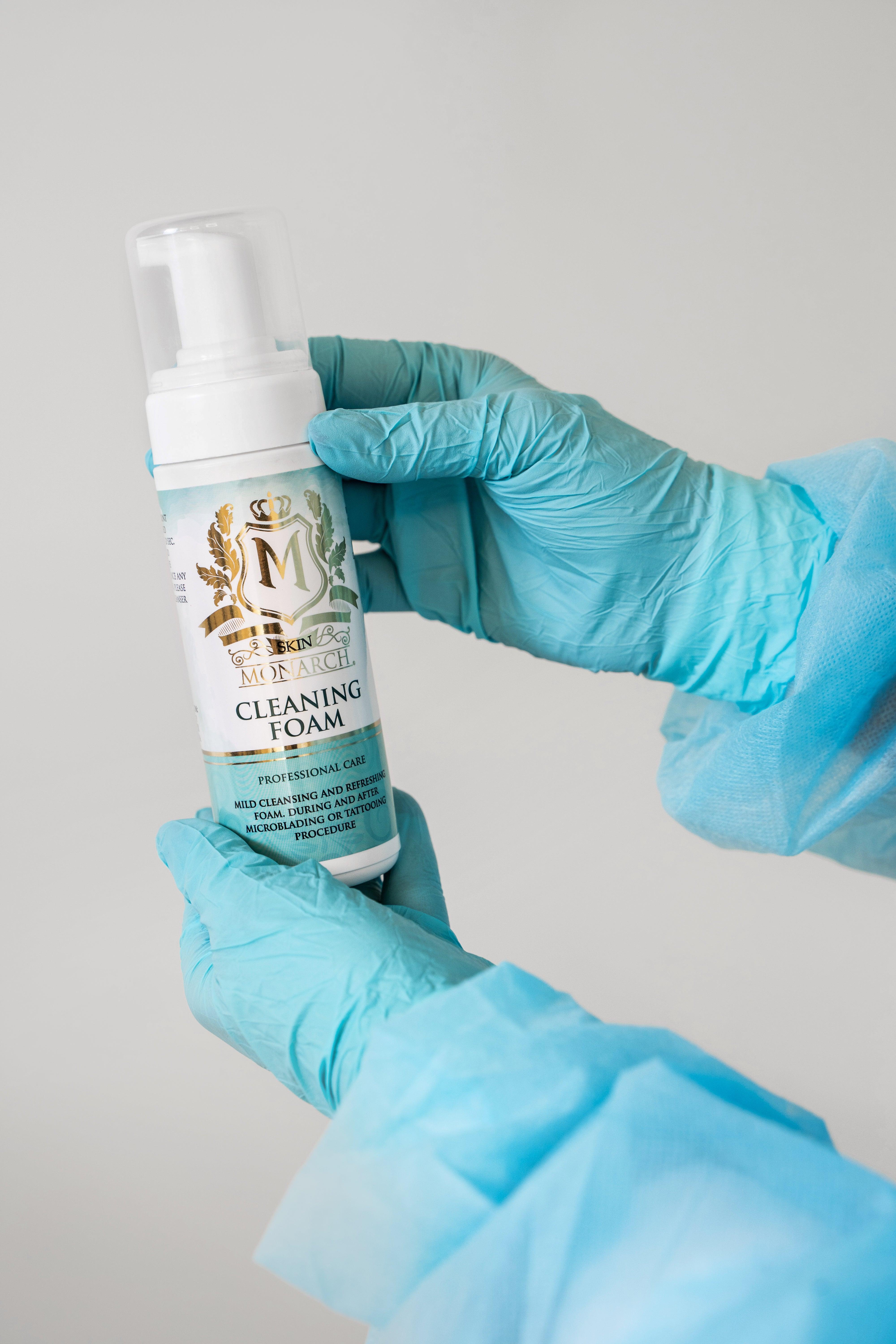 Skin Monarch Cleaning Foam 150ml — label detail