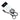 Skin Monarch Eyebrow Scissors with Comb — front view
