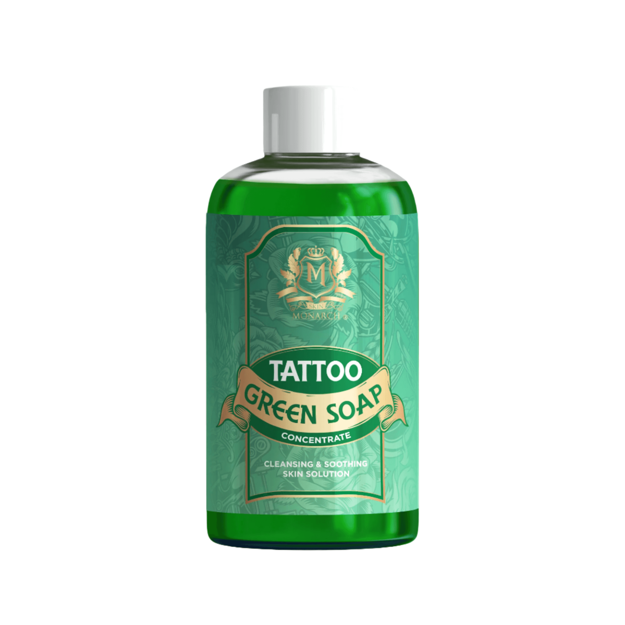 Skin Monarch Green Soap Concentrate Mint Aroma 250ml bottle