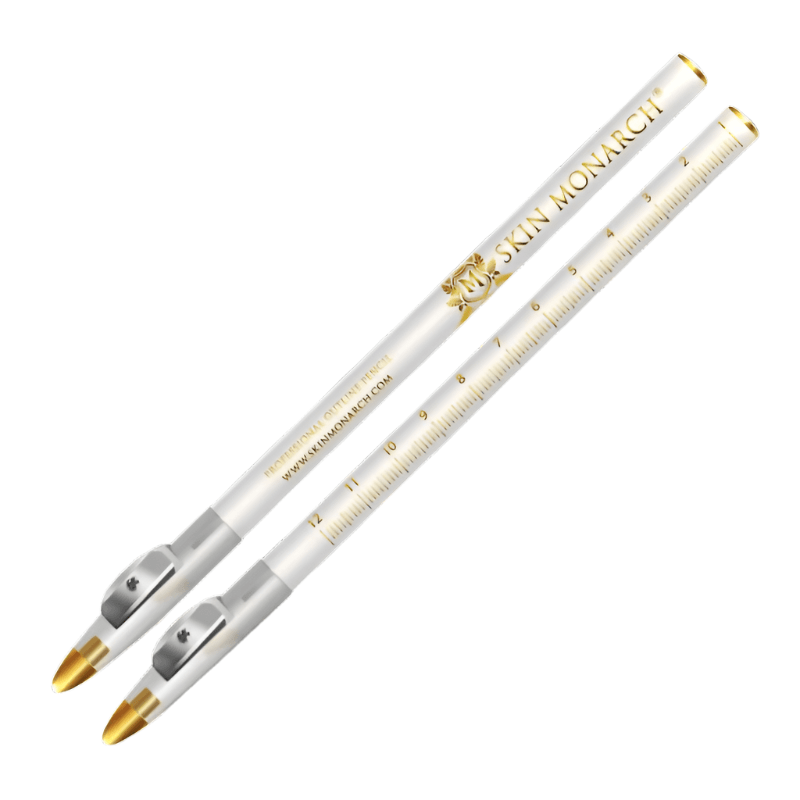 Skin Monarch White Outline Pencil for skin marking