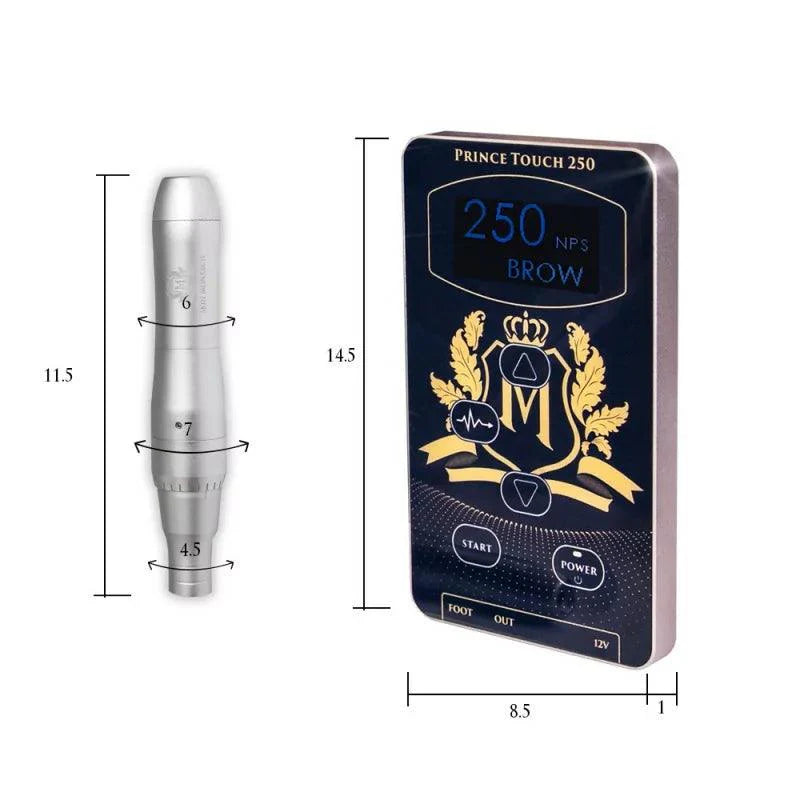 Skin Monarch Prince Touch 250 machine — back view