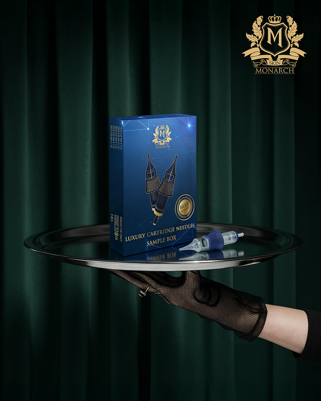 Skin Monarch Luxury Cartridge Sample Box — front