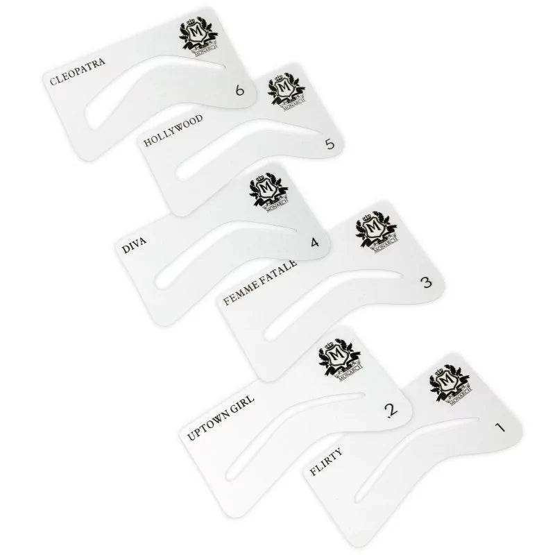 Skin Monarch Eyebrow Stencil — in use