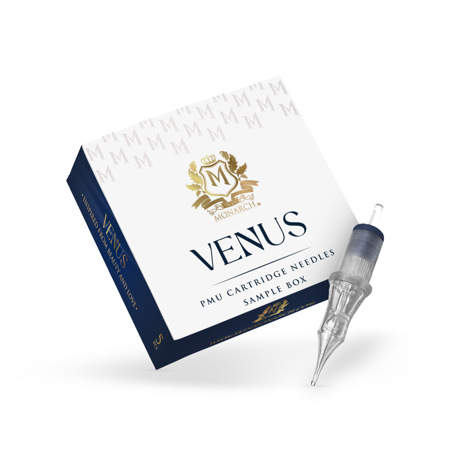 Skin Monarch Venus PMU Cartridges Sample Box — front